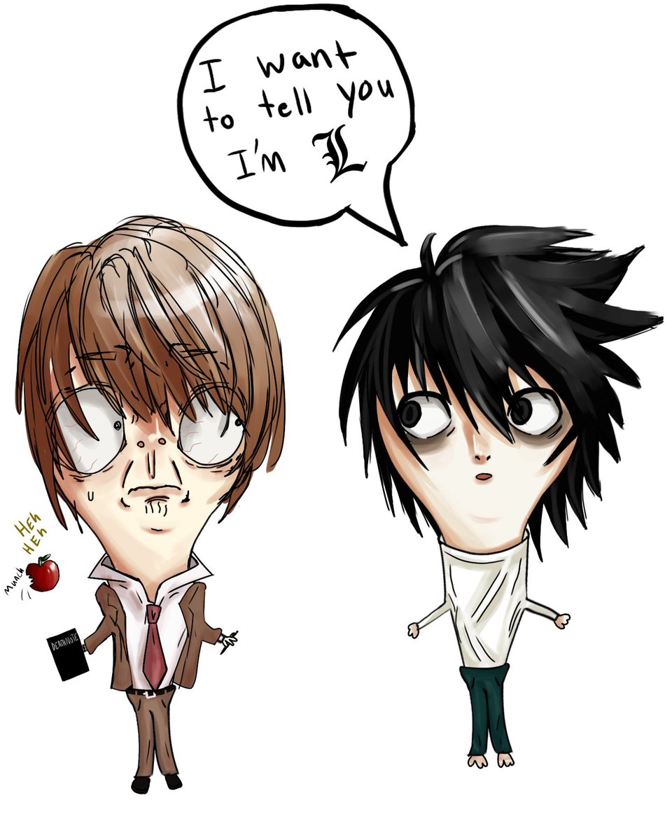eden_the_human's tweet image. I want to tell you I'm L #deathnote #lightyagami #L #art #fanart