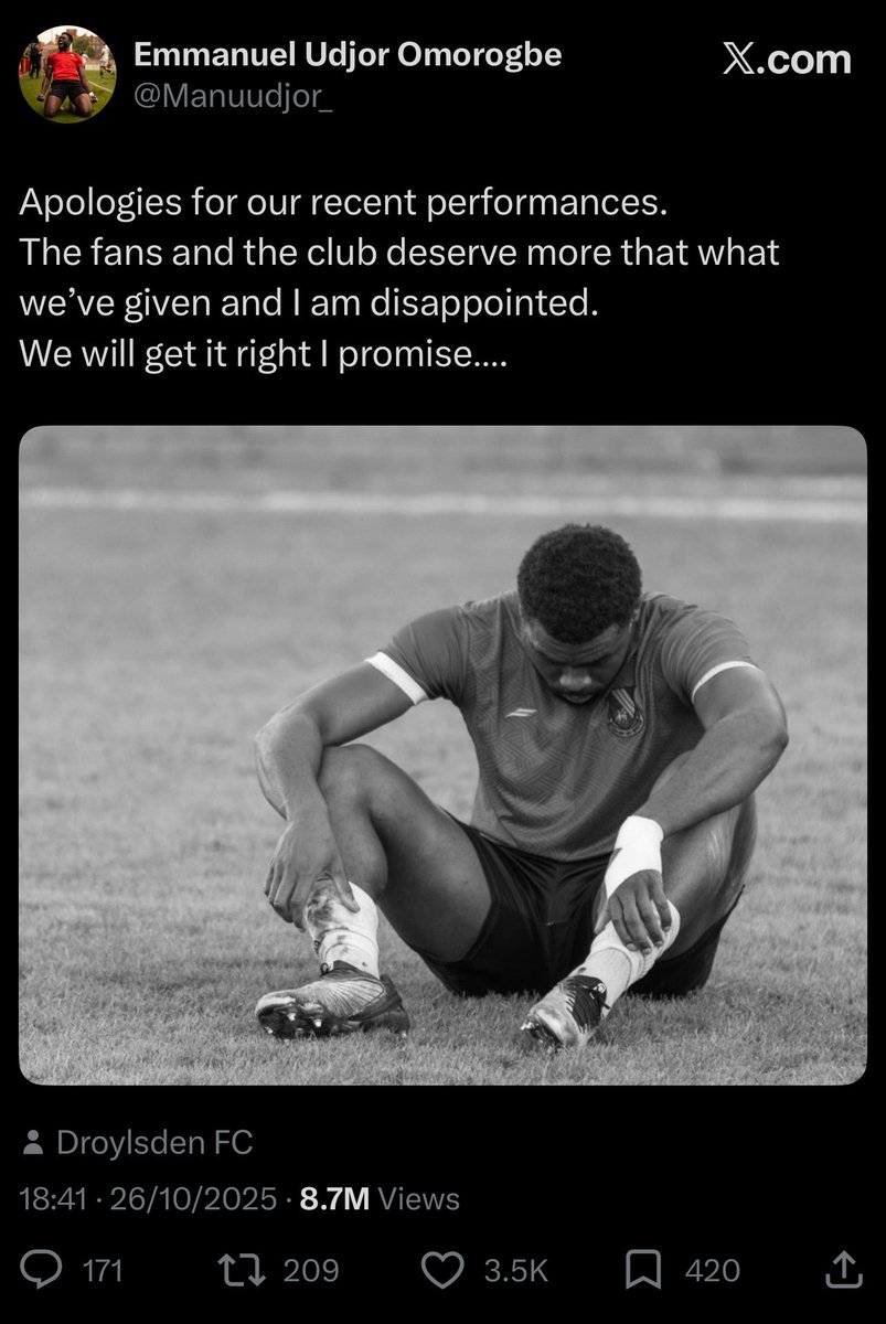 Emmanuel Udjor Omorogbe tweet media