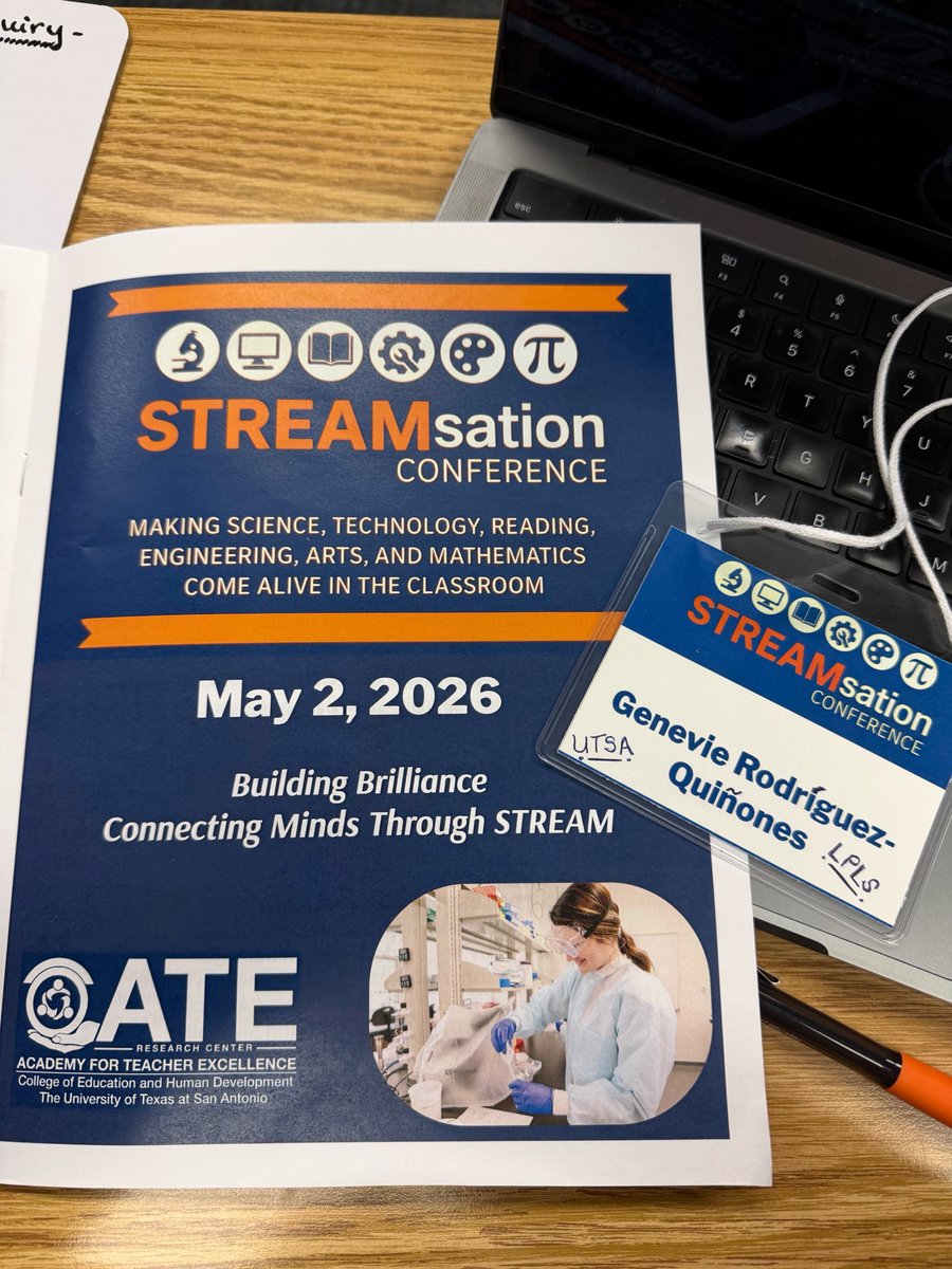 genevie79cr's tweet photo. Today’s learning…spent the morning making science connections and engaged in inquiry-based learning. Thanks for inviting me, @namaquanum! It was great seeing you, @stfleenor! #ConstructedLearning #UTSADowntown @UTSACOEHD https://t.co/8iDpMKU1Xe