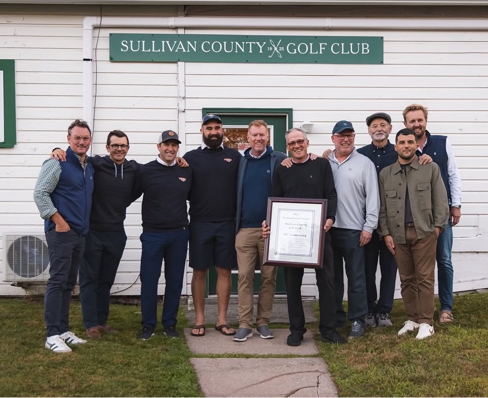 scc_golfdesign's tweet photo. Tune in tomorrow, May 3rd, to see Sullivan County Golf Club featured on @CBSSunday. Congrats to @coynewriter for launching his latest book, A Course Called Home. Excited to showcase SCC Design’s 9-hole redesign and putting course! https://t.co/AJJvN7aBpu