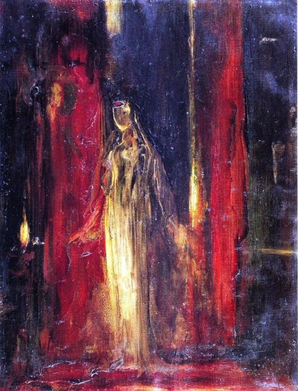pmamtraveller's tweet photo. “Study for Lady Macbeth,” by Gustave Moreau, 1851. // “Carrie,” dir. Brian De Palma, 1976 https://t.co/DOOAPUdspZ