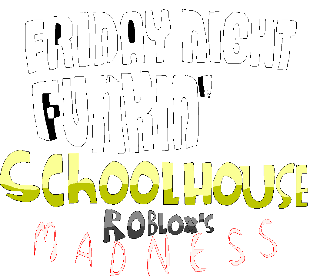 FakerUp337871's tweet image. Schoolhouse Roblox's Madness We add today out 13 October Halloween #Fnf #pixelart