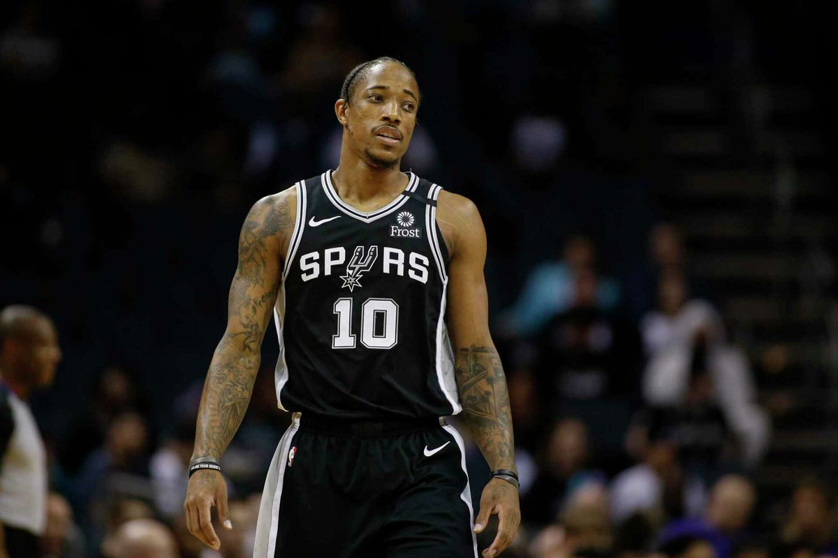 Giving Demar DeRozan his flowers. His time with the Spurs was really underrated and I genuinely enjoyed watching him. He may have had flaws on the court, but as a person? I will always respect this dude. Never said anything bad about the franchise. 

#Throwback