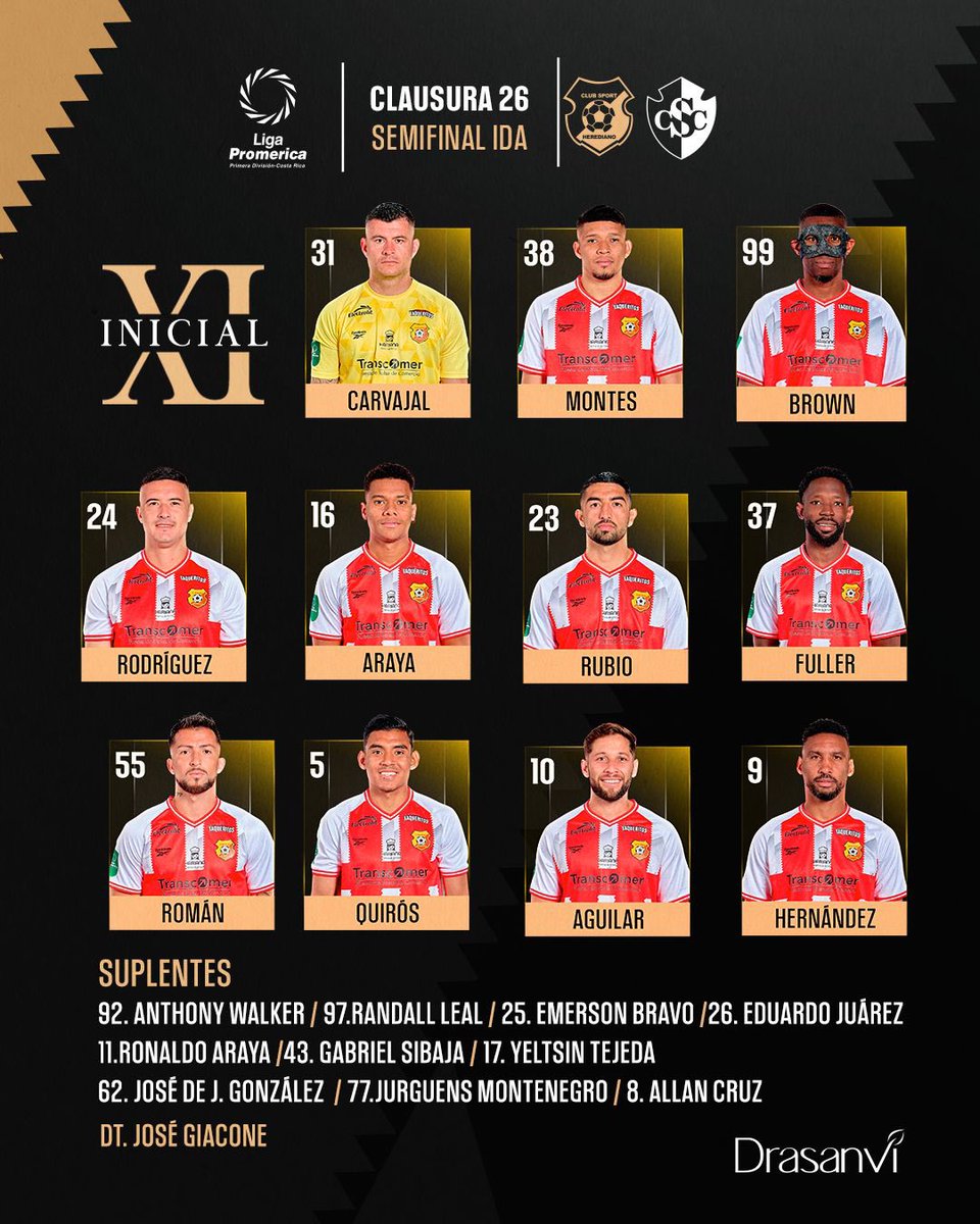 ¡Nuestro 11! ❤️💛