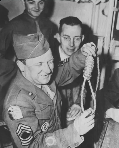 Meet John C Woods, hangman of the Nuremberg trials, who lied about his experience to get the job (he actually learned about hanging from old cowboy films).