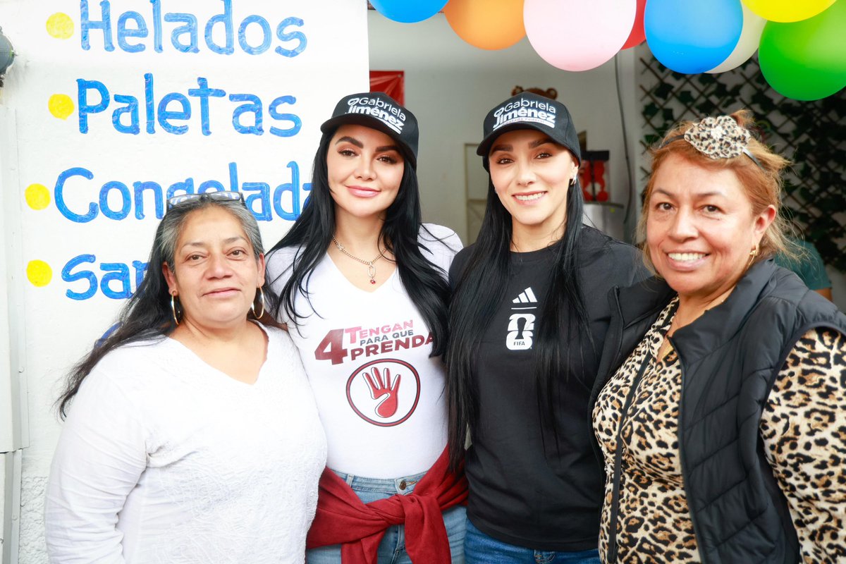 GabyJimenezMX's tweet photo. ✨ Donde nace un sueño, florece una comunidad ✨

Hoy tuve el honor de acompañar como madrina a unas grandes vecinas en la inauguración de su paletería “ZUVA”, en la colonia La Preciosa. 🍧💜

Me llena de orgullo ver cómo las mujeres siguen abriendo caminos, creando sus propios negocios y construyendo autonomía para ellas y sus familias. Porque cuando una mujer emprende, transforma su entorno.

En Azcapotzalco, sigamos impulsando el comercio local, apoyando a quienes se atreven a dar ese paso y fortaleciendo nuestra comunidad desde lo más cercano.

Hoy más que nunca, consumamos local y hagamos crecer juntas y juntos estos sueños. ✨

#MujeresEmprendedoras #ConsumoLocal #Azcapotzalco #ApoyemosLoLocal #GabrielaJimenez