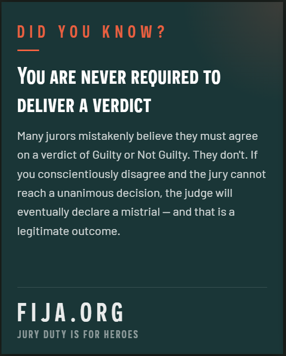 FIJA.org — learn about jury nullification tweet media