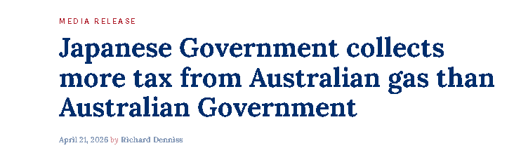 EnergyWrapAU's tweet photo. The Australia institute either can't get their headlines right, or they are using deliberately incorrect headlines as a gambit, or they are terrible at maths (perhaps all three 😀).

Here is the Australia institute headline:

"Japanese Government collects more tax from Australian gas than Australian Government"

These are the numbers in their own report:

1. Australia raised $1.4b in PRRT
2. Japan taxed Australian imported LNG for $0.7b

For the headline to be true 0.7 must be more than 1.4.

The report also ignores state royalties and company income tax which is standard practise for these guys.

I suspect many more people see the headline than read and interpret the report and that is one of many reasons this gas tax debate gets so emotive. People see a headline, believe it and repeat it.

When they get told they are wrong they immediately get defensive and double down without going back to the source and checking for themselves. 

Perfect example is Konrad this week while debating Susan McDonald on the Karl Stefanovic podcast, where Konrad (and Karl) both stated with 100% confidence that Australia imports gas. He is clearly convinced of this.

It is clearly untrue that Australia imports gas and therefore untrue that we buy it back.

It should  be noted here that Twiggy Forrest's LNG import terminal is almost completed, that the Australia institute reportedly receives donations from Twiggy's charity Minderoo, and the Australia institute campaigns to end domestic gas development.

I work in the gas sector and I don't care for these lies to stand uncorrected.

https://t.co/pXALJ6CZID