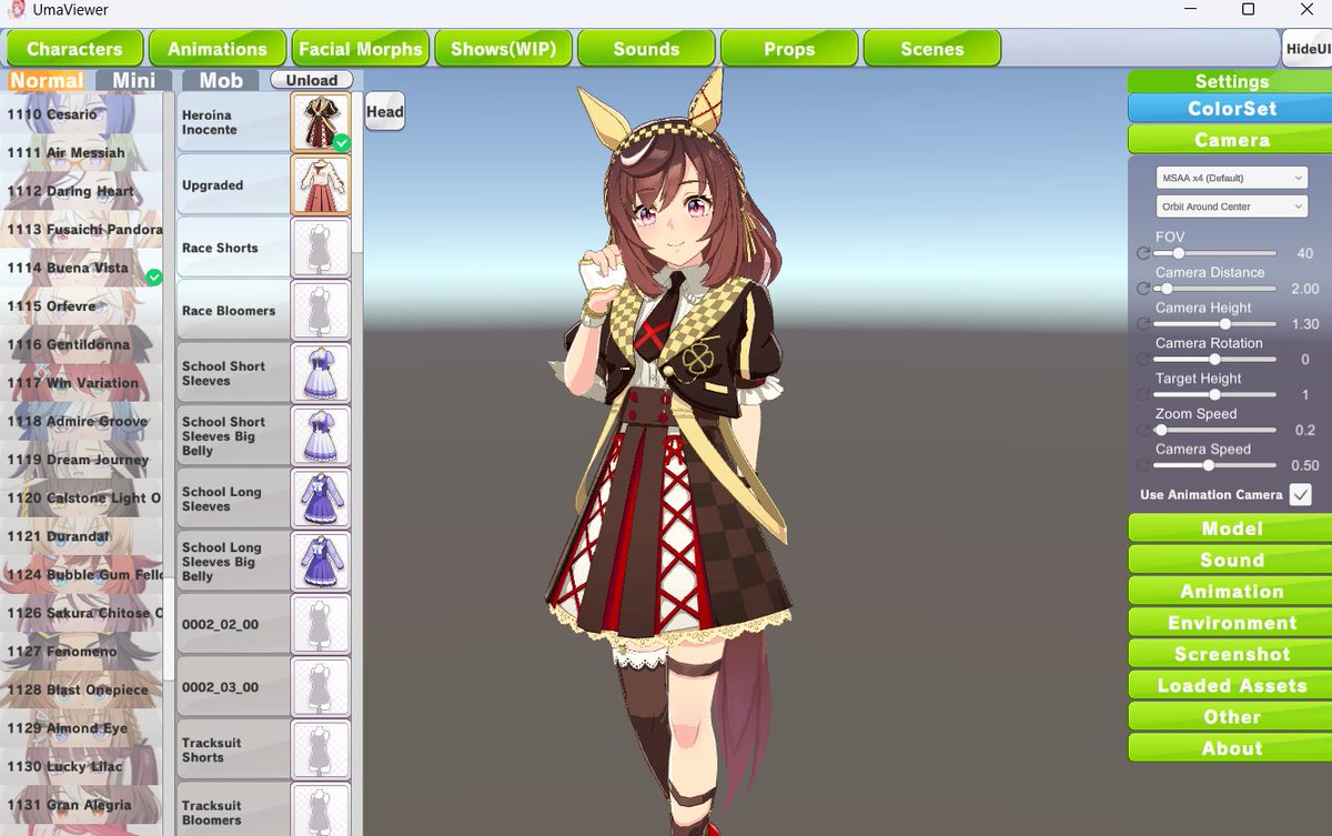 spe_chan_'s tweet image. // JP assets Umaviewer all setup #staytuned
