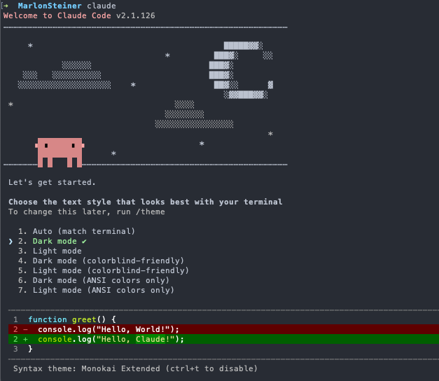 MarlonCEO's tweet photo. All you need in 2026:

A terminal + Claude 👾 https://t.co/BCMIYmMnBZ