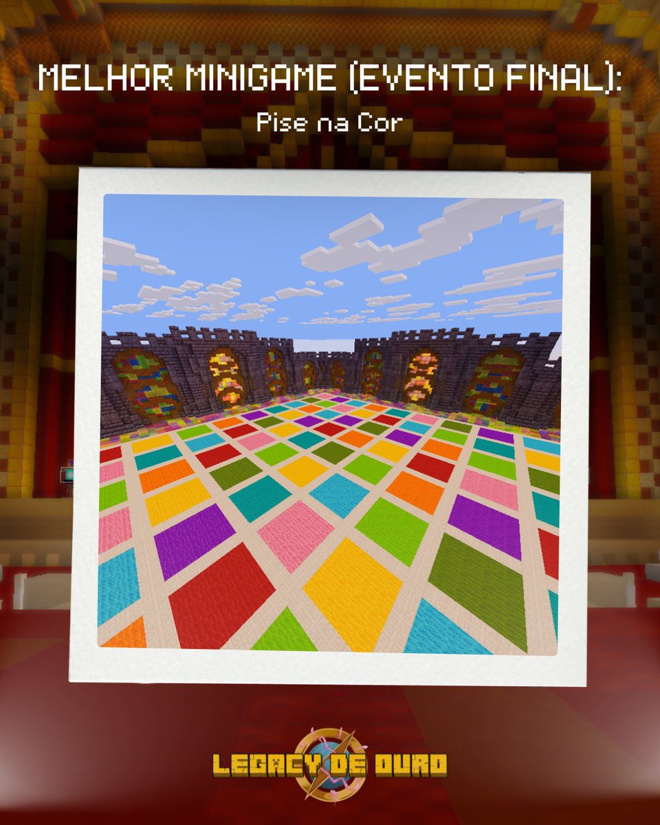 ArqLegacy's tweet photo. Melhor Minigame Evento Final - Pise na Cor https://t.co/VPa8fNinSY