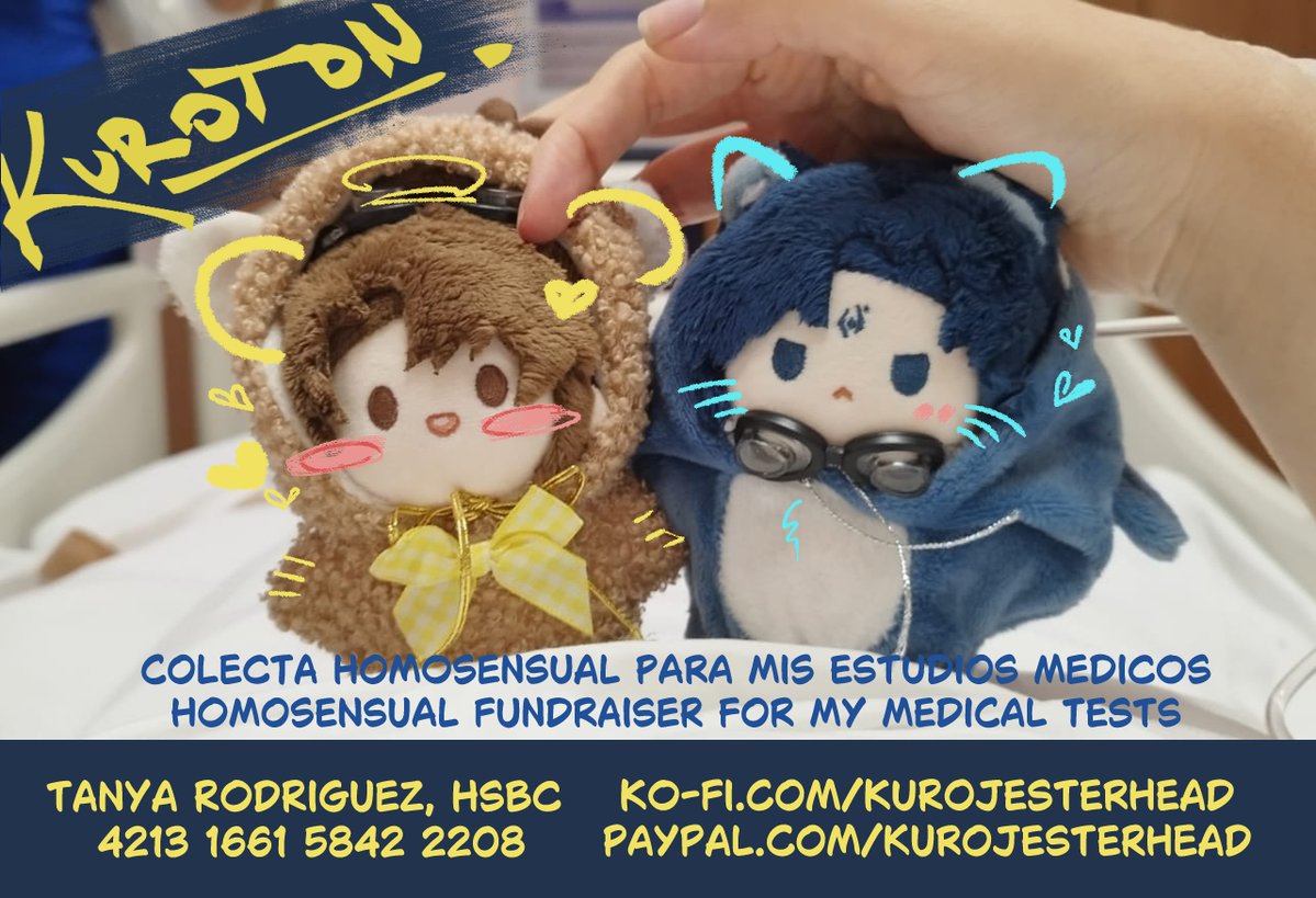 Kuroton! ✨🐉
Im trying to raise funds to keep trying to find a treatment and dx, we can no longer cover my medical expenses and i'm still bedridden and in pain.

I've been going partially disable for a few years now, but i kept trying to enjoy life and fighting to get better.