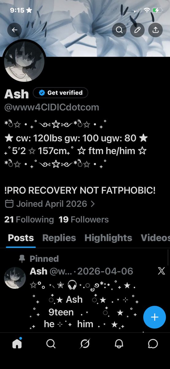๐๐ฌ๐กโซ tweet media