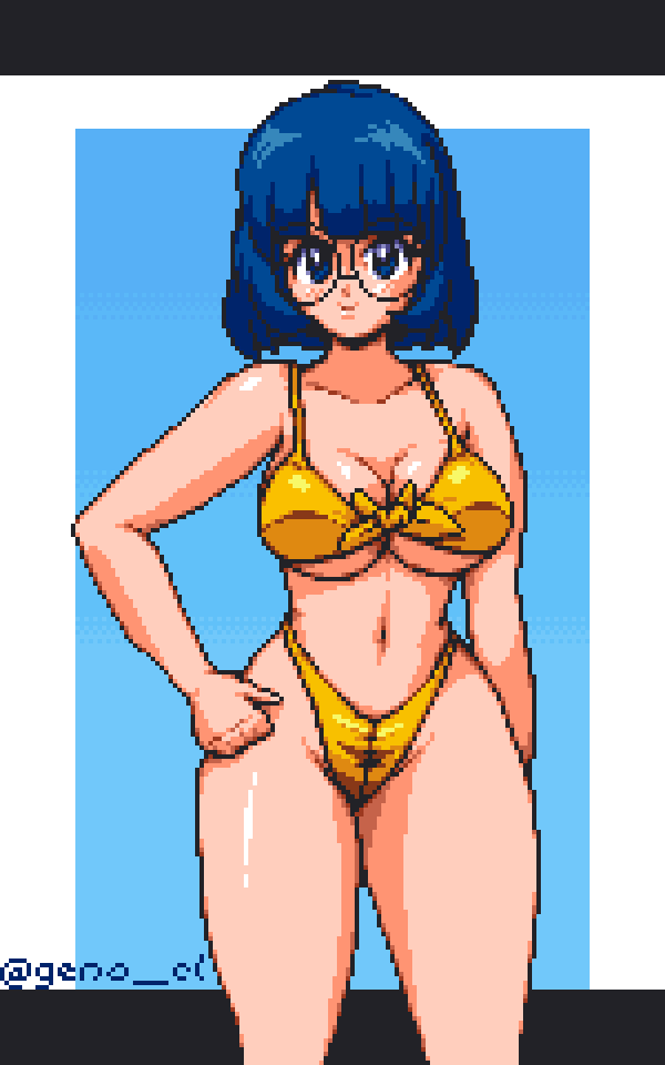 Geno_CL's tweet image. Golden Week and Luna!
#pixelart #ドット絵