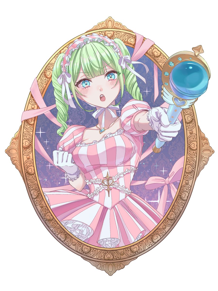 鏡面🌷依頼受付中 tweet media