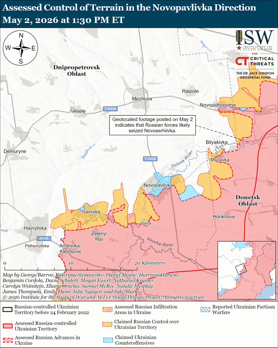 Institute for the Study of War tweet media