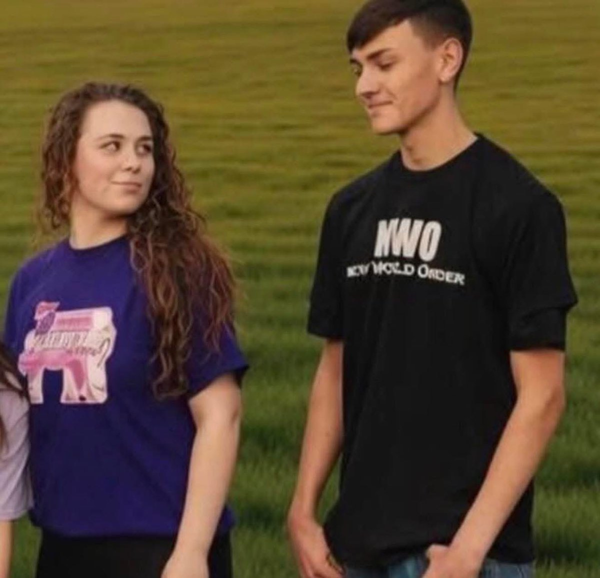 mattlautner's tweet image. #New 

Kolten Kohler &amp;amp; Kiera Bremer Modeling Their Fashionable Fluffy Cows Purple Label &amp;amp; New World Order Summer Crewneck T-Shirts 

-Now Available For Nationwide Shipment @ MLC Office @ 515.391.9540 

-Text MLC Office (Text Only) To Order Yours While Supplies Last

-Flat Rate: