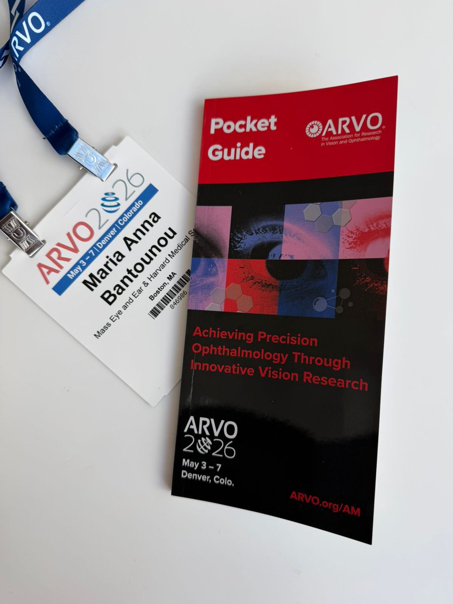 27_marianna's tweet image. Excited to share my work on statins and repeat retinal detachment at #ARVO2026! 👀✨
Come say hi at poster 0297 on Tuesday, May 5, 8:30–10:15 AM, in the Big Data and EHR Analysis session! #Retina #Ophthalmology