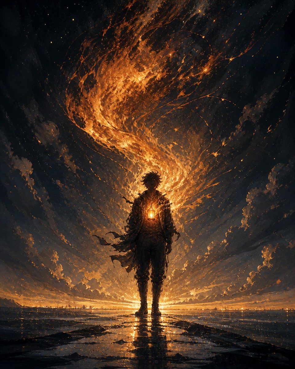 KaidanTales's tweet image. An ember smoldered
within my chest

A lamp of passion
was lit

As my feelings surged,
the flames began to rise—

fury

In this quiet night,
a man stands,

for the sake of his dream

#vss365 #fury #Tuzuri #poetry