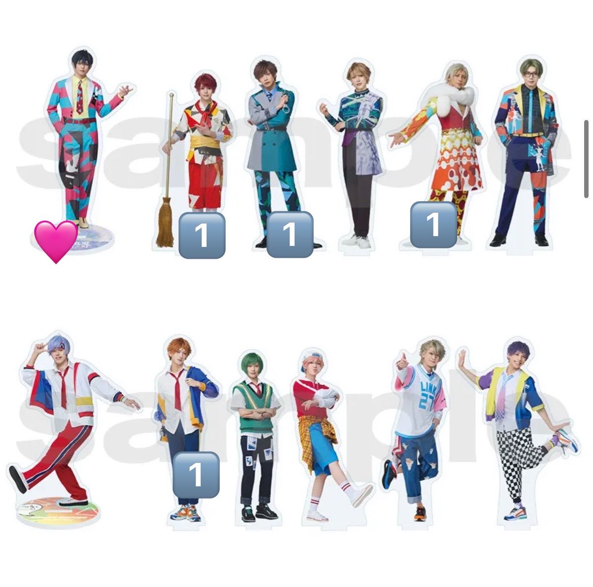 CwZdk8's tweet photo. 【交換譲渡】エーステ 2026 ACT3 春夏 アクスタ

譲
画像数字

求
🩷
もしくは定価

5/3、5/5、5/10より手渡し可能
検索よりお気軽にお声掛けください https://t.co/ajj5wdsMao