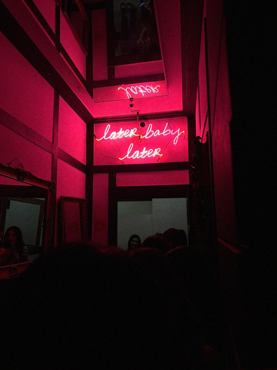 Three words... #LaterBabyLater 

For Reservations visit drinklaterlater.com 

📸: <a href="/gabby/">Gabby</a>.izel