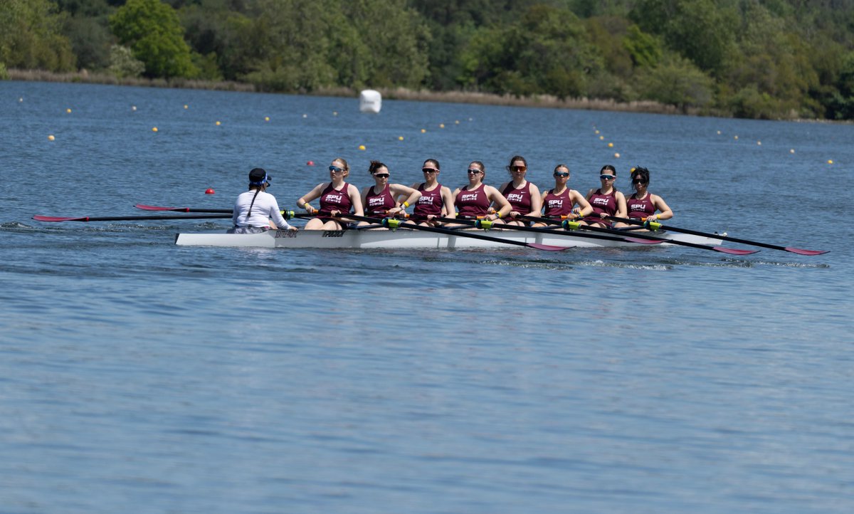 SPUsports's tweet photo. The Seattle Pacific University women’s rowing team took part in the Twighlight Sprints and Windermere Cup on Friday evening and Saturday morning, representing the Falcons at Seattle’s celebration of the opening day of boating season.

More | https://t.co/wufIAzUGlA

#GoFalcons https://t.co/RdzfzAS1cM