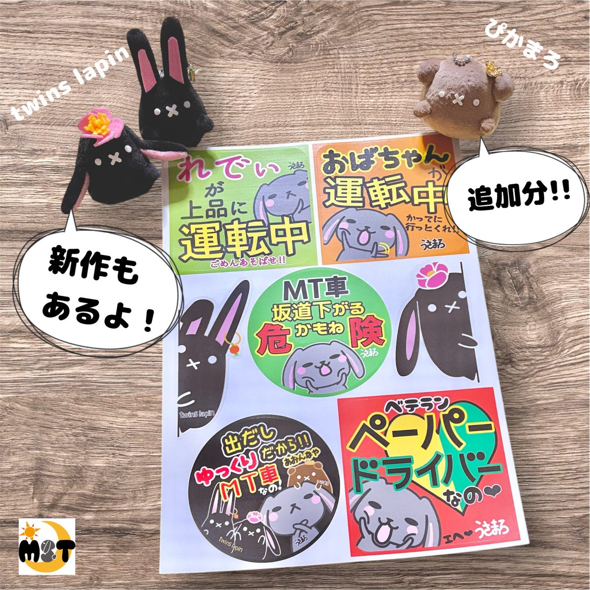 MST うさまろtwinslapinぴかまろ tweet media