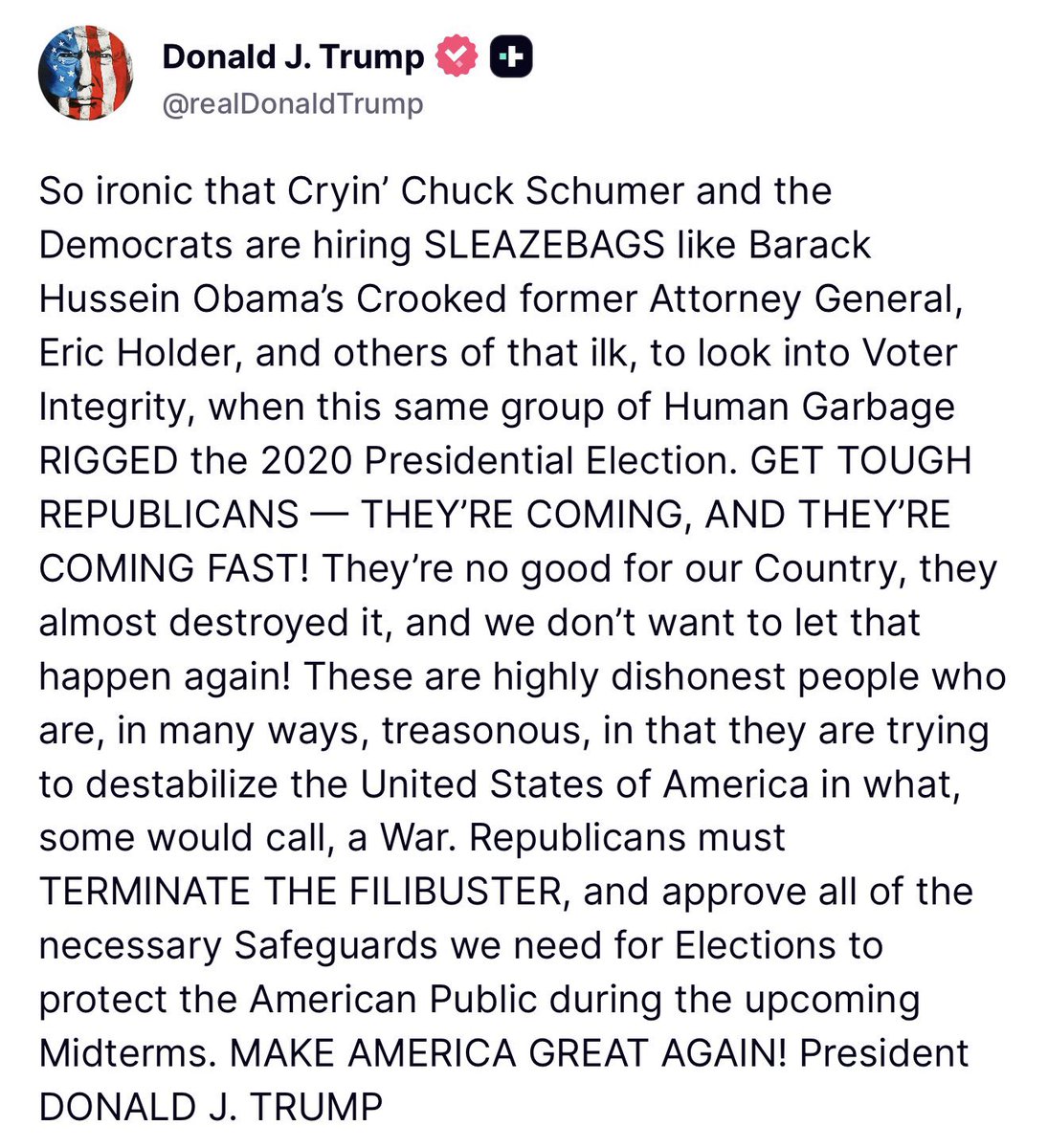 Republicans against Trump tweet media