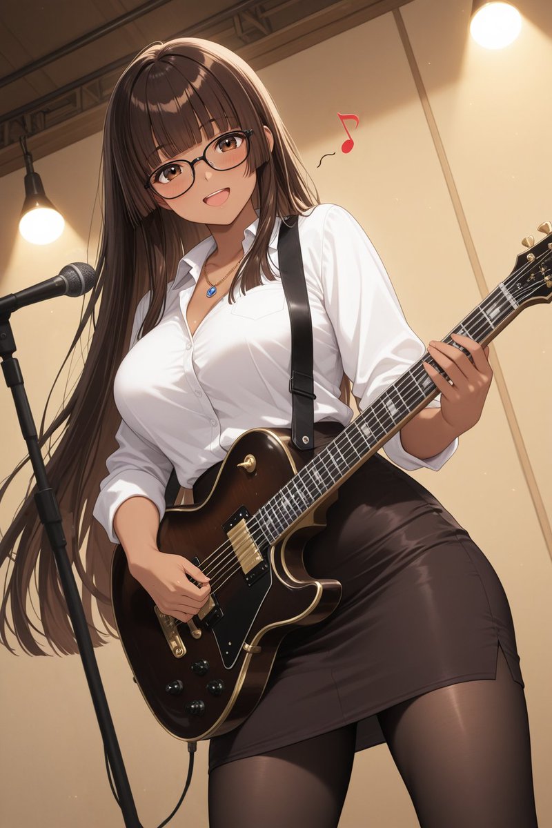 花うさぎさん、おはようございます
イロミライさん企画、春のGWまつり、その11「音楽」お邪魔させていただきます😊

ギターとか、楽器演奏できる人って凄いですよね
私は音楽の才はなかったので、見てるだけですがｗ

#AI春のGWまつり #音楽