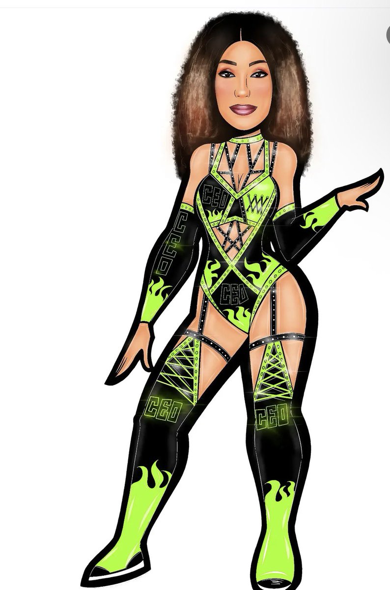 lipscomb_tivon's tweet image. Mercedes Mone Art 
@MercedesVarnado #CEO 
.
@Wonder_draw04