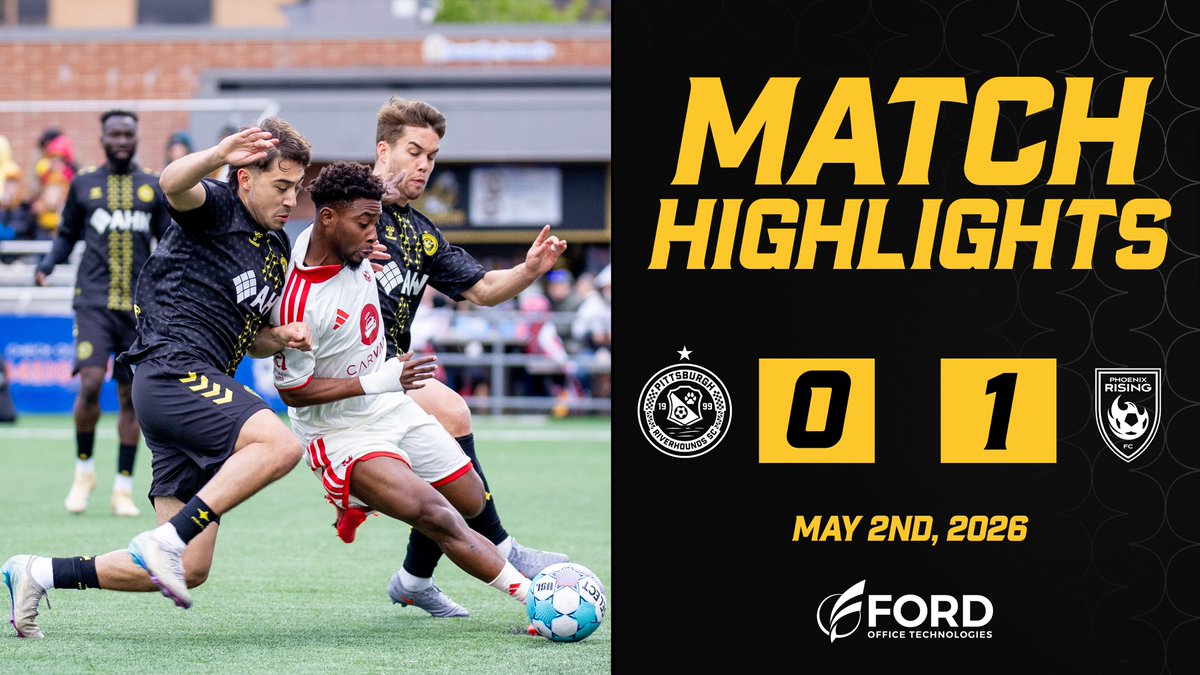 Pittsburgh Riverhounds SC tweet media