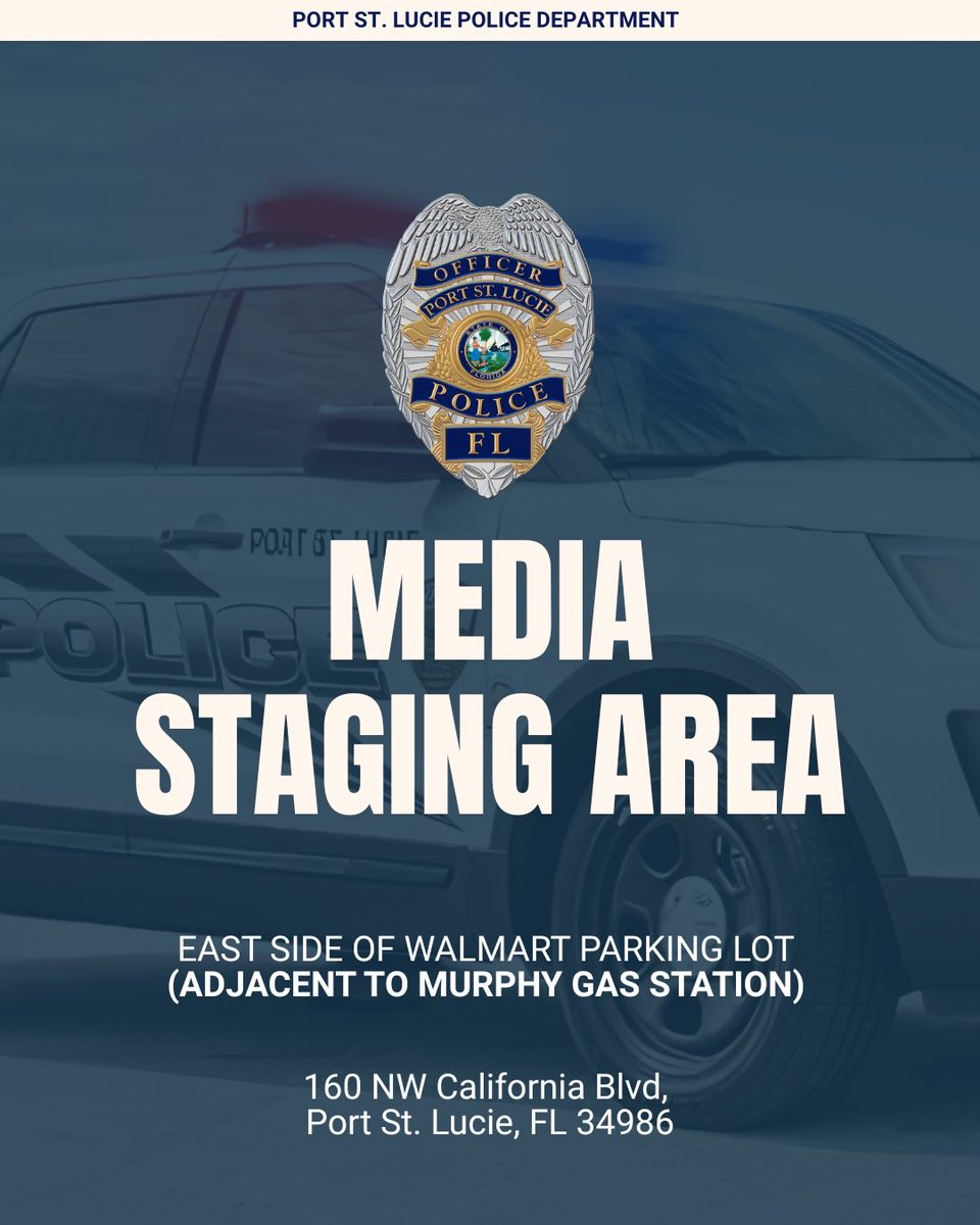 Port St. Lucie PD tweet media