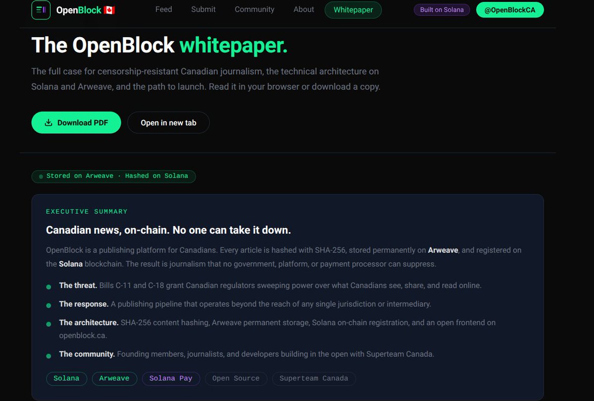 OpenBlock 🇨🇦 tweet media