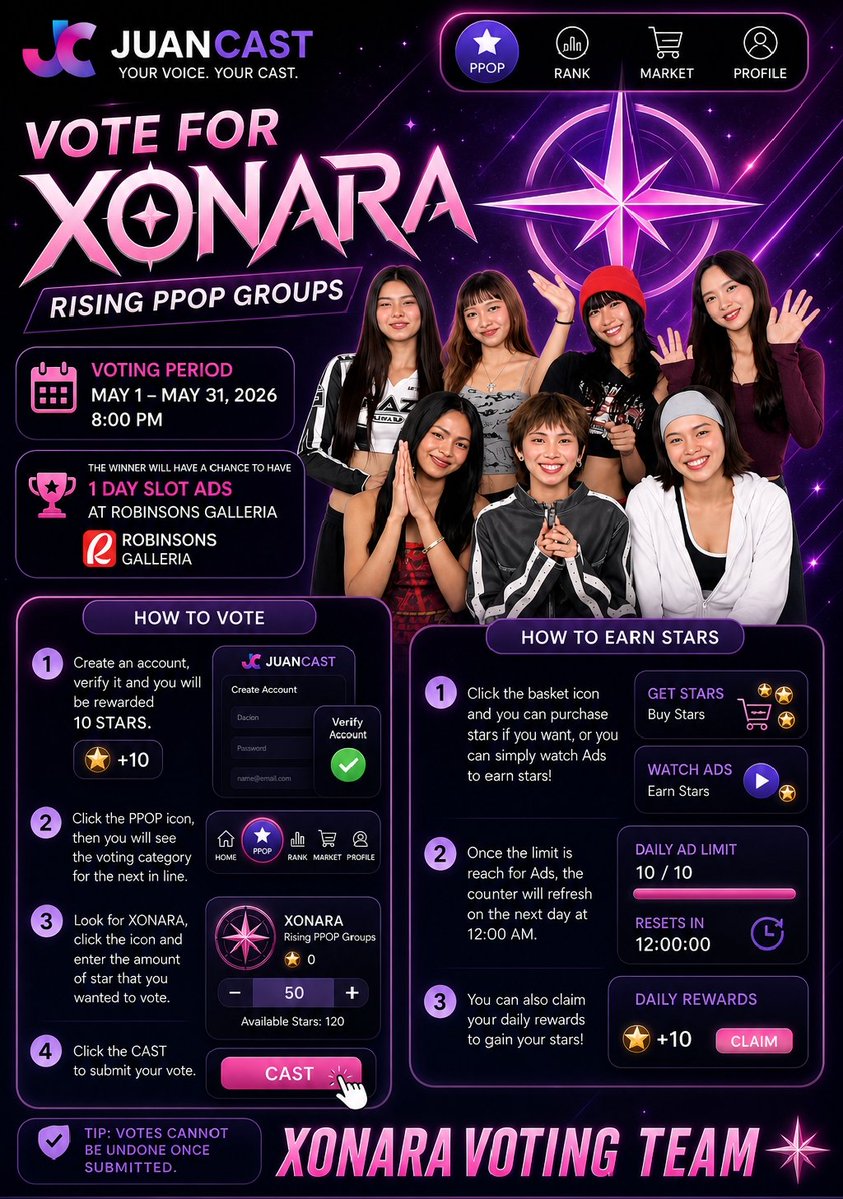 XONARA VOTING TEAM tweet media