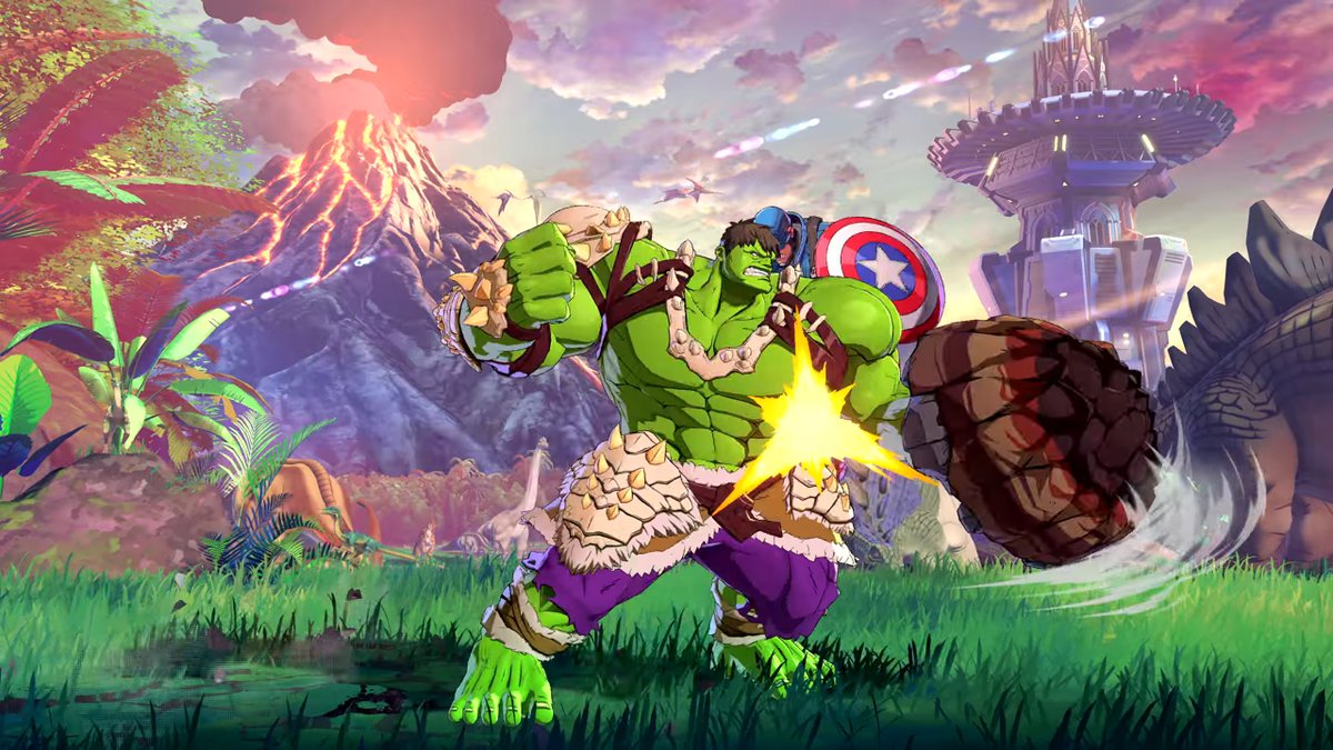 Kakuchopurei's tweet image. Marvel Tokon Fighting Souls' Hulk in action. 
#marvel #avengers #hulk