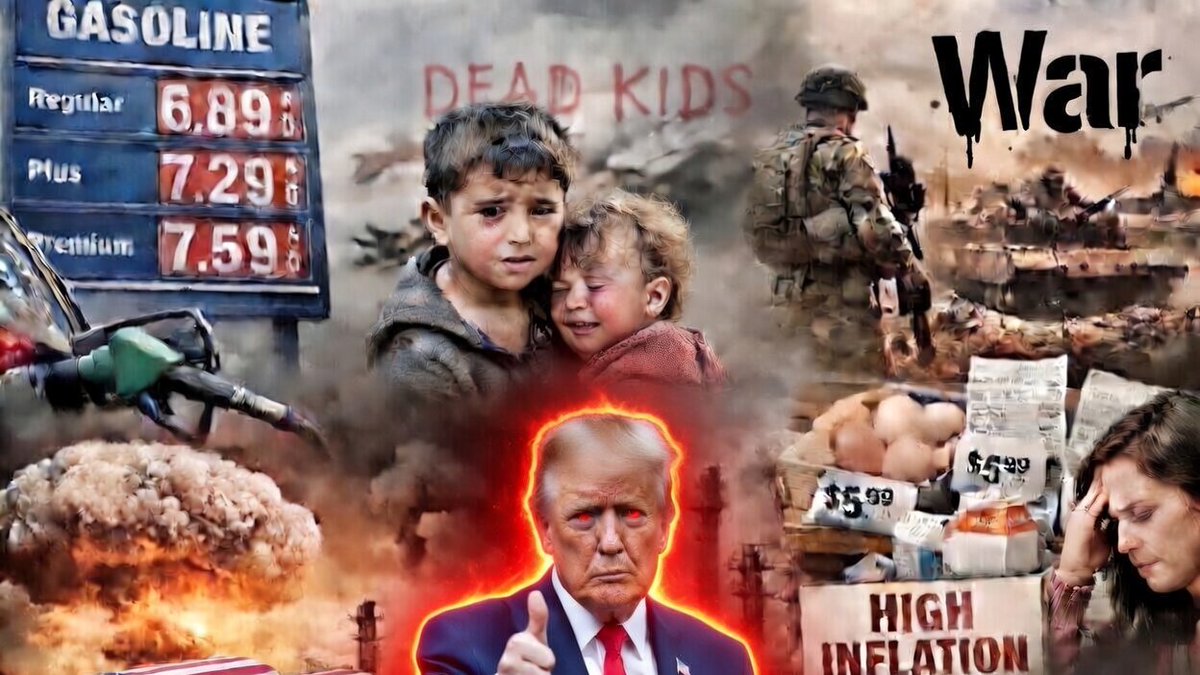 TrondyneMedia's tweet image. Fool just making more shit up...  Trump shut down the strait you idiots.. Trump drops the bombs on kids, Trump does the illegal tariffs, Trump spends billions on killing, Trump kisses Israel's ass and the US is the problem of the whole planet..  Idiots.
