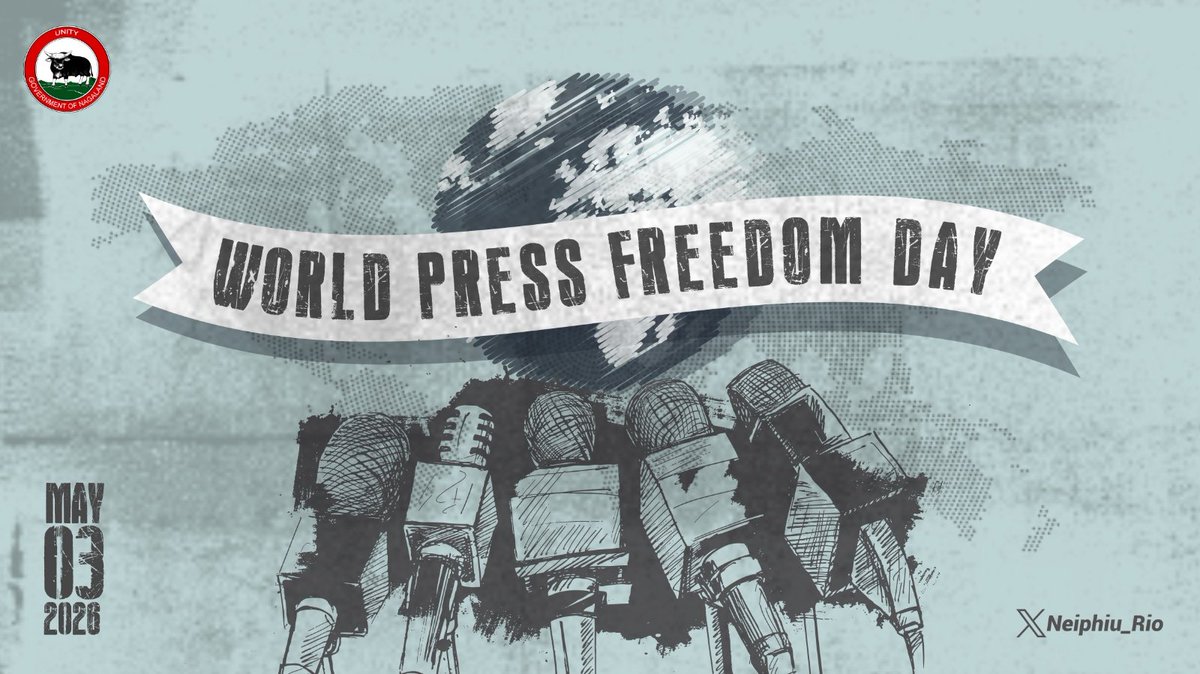 Neiphiu_Rio's tweet photo. On #WorldPressFreedomDay, we acknowledge the vital role of the Fourth Estate in keeping communities informed, empowered, and connected. We value your commitment to truth and transparency, which remains essential for the continued progress of societies everywhere. https://t.co/KJvSiXRt5M