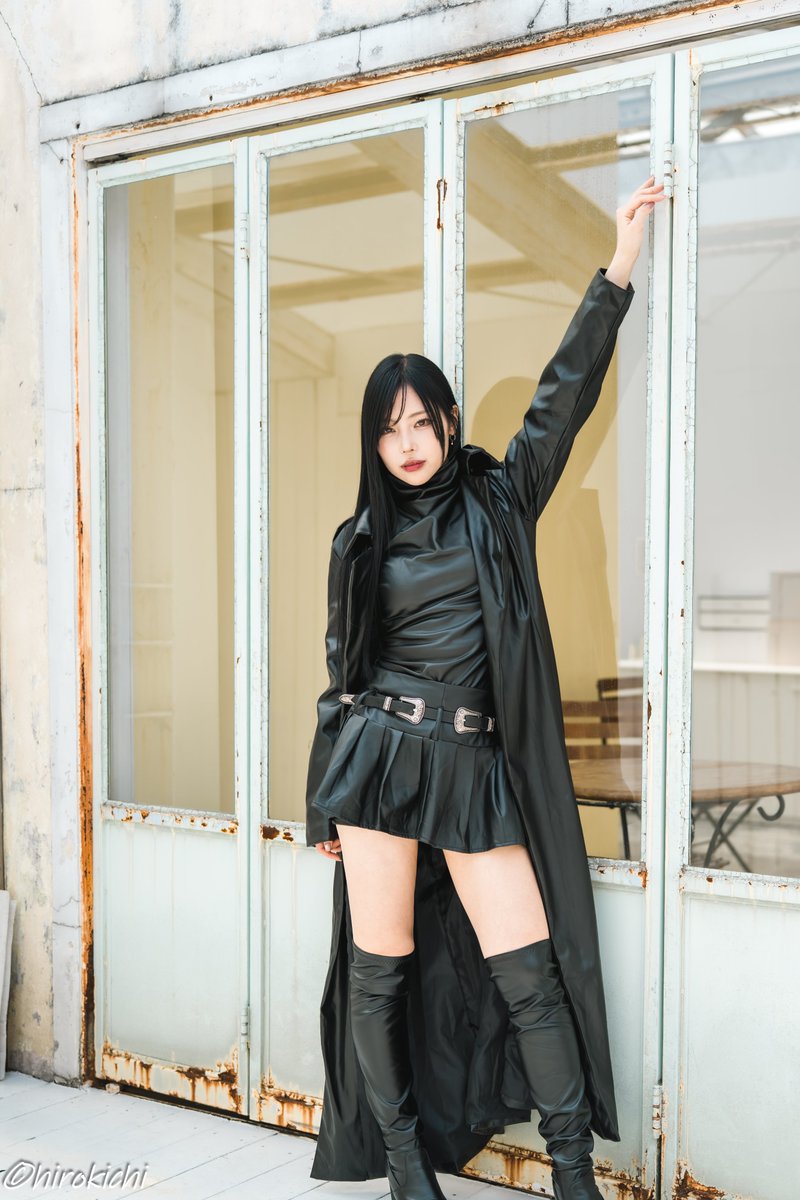kinta2308's tweet image. モデル：Lunaさん　@luna_____cc

‐ Portrait -　”Black Noir”

#るな #Luna #portrait #photography