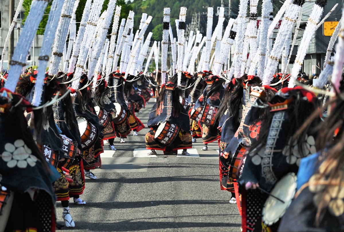 奥州市江刺鹿踊保存会 tweet media
