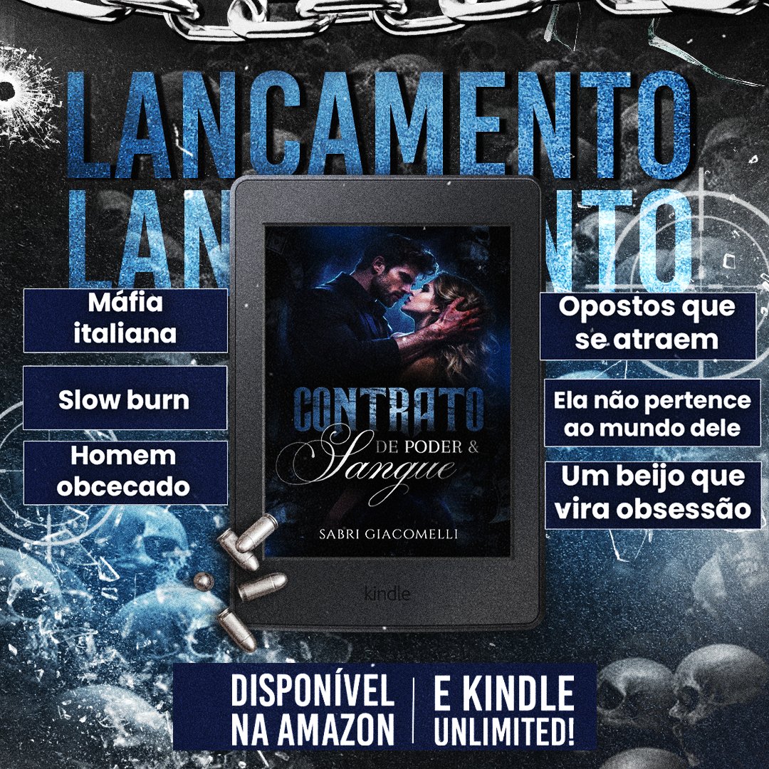 💔 Ela só queria uma vida normal.
🖤 Longe do peso da famiglia, longe do caos que sempre a cercou.
🔥 Até descobrir que o homem que não sai da sua cabeça, pertence exatamente ao mundo que ela tentou evitar.
❤️‍🔥 Disponível na Amazon e Kindle Unlimited.

a.co/d/089gU1vV