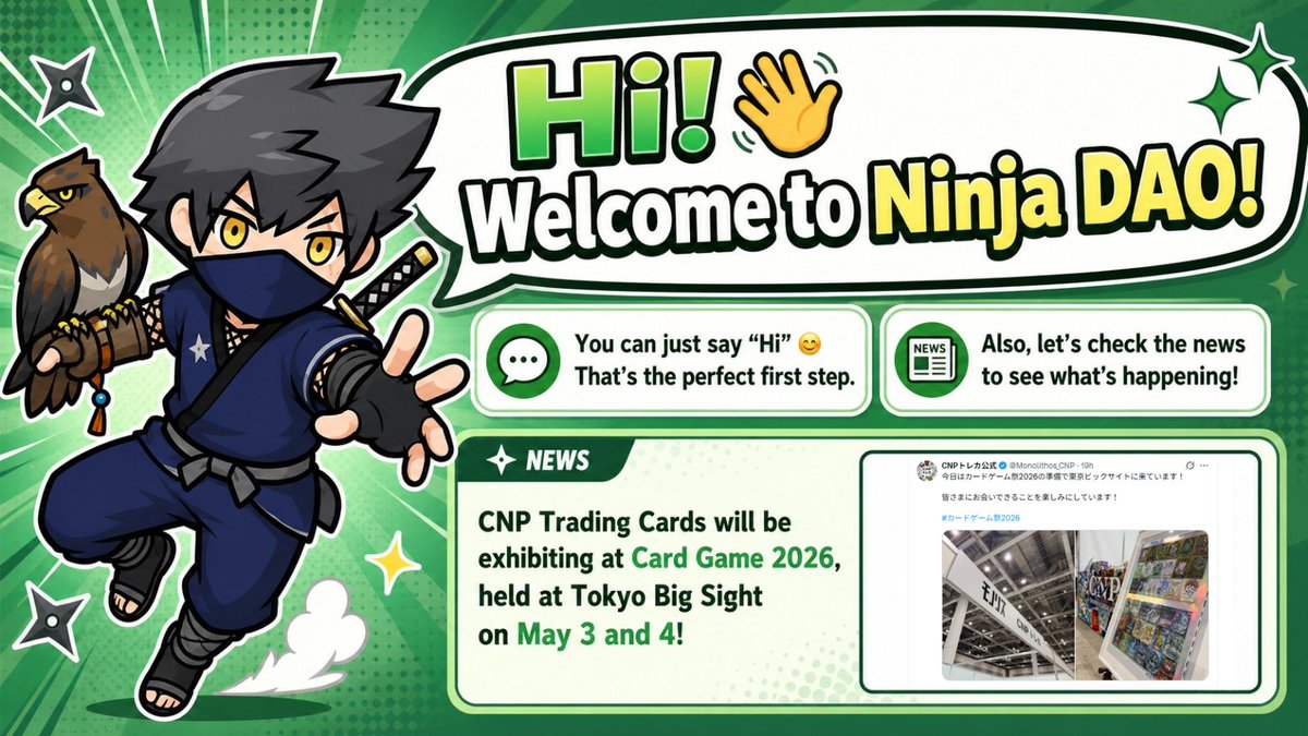 Ninja DAO | CryptoNinja tweet media