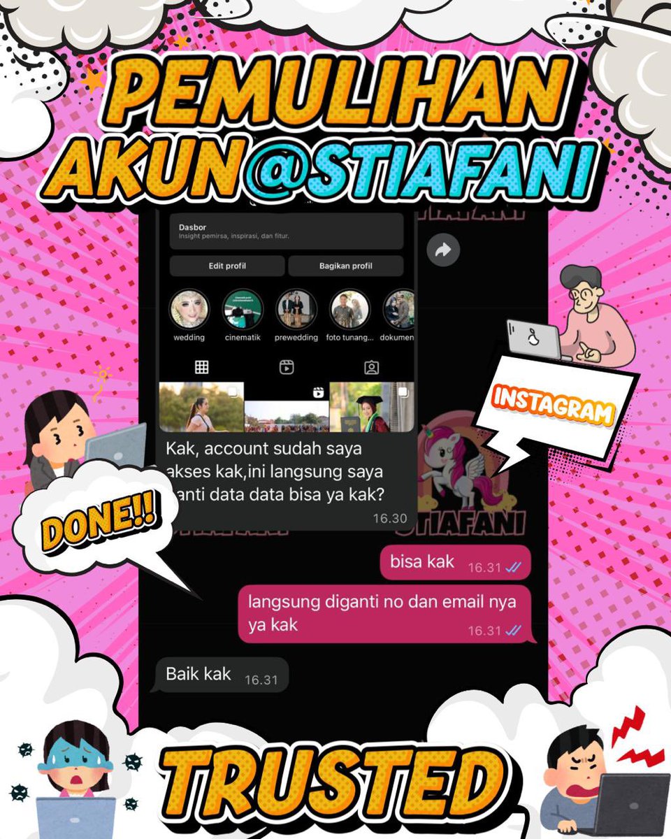 thepl0t_'s tweet photo. All JASA❕

>JASA HAPUS AKUN 
>JASA PEMULIHAN &amp; BALIKIN AKUN LUPA PASWORD/KE HACK
>JASA LACAK LOKASI
>JASA SADAP WA
>JASA LACAK HP HILANG BY NO HP/IMEI/AKUN
>JASA HACK/PEMULIHAN AKUN (EMAIL,IG,WA,TWITER/X, FB,TIKTOK)

WhatsApp Di Bio Profil Ya❕ https://t.co/8eP5MlHpGm