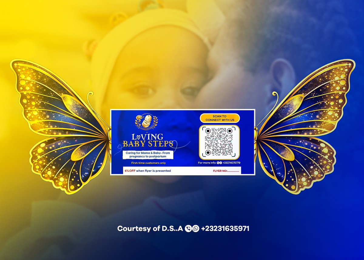 Sulaimangenius's tweet image. Eye-catching and impactful.

A sticker design for LOVING BABY STEPS. A Brand Caring for Mama &amp;amp; Baby from pregnancy to postpartum.

If you need something catching , strong, and memorable, let’s work.

#GraphicDesign #CreativeDesign #ProfessionalDesign