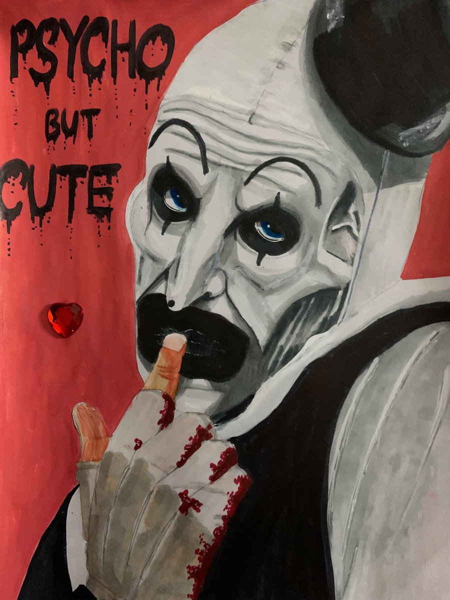 Loveamethyst90's tweet image. Which Terrifier drawing do you like more? #art #drawing #horror #terrifier
1/2