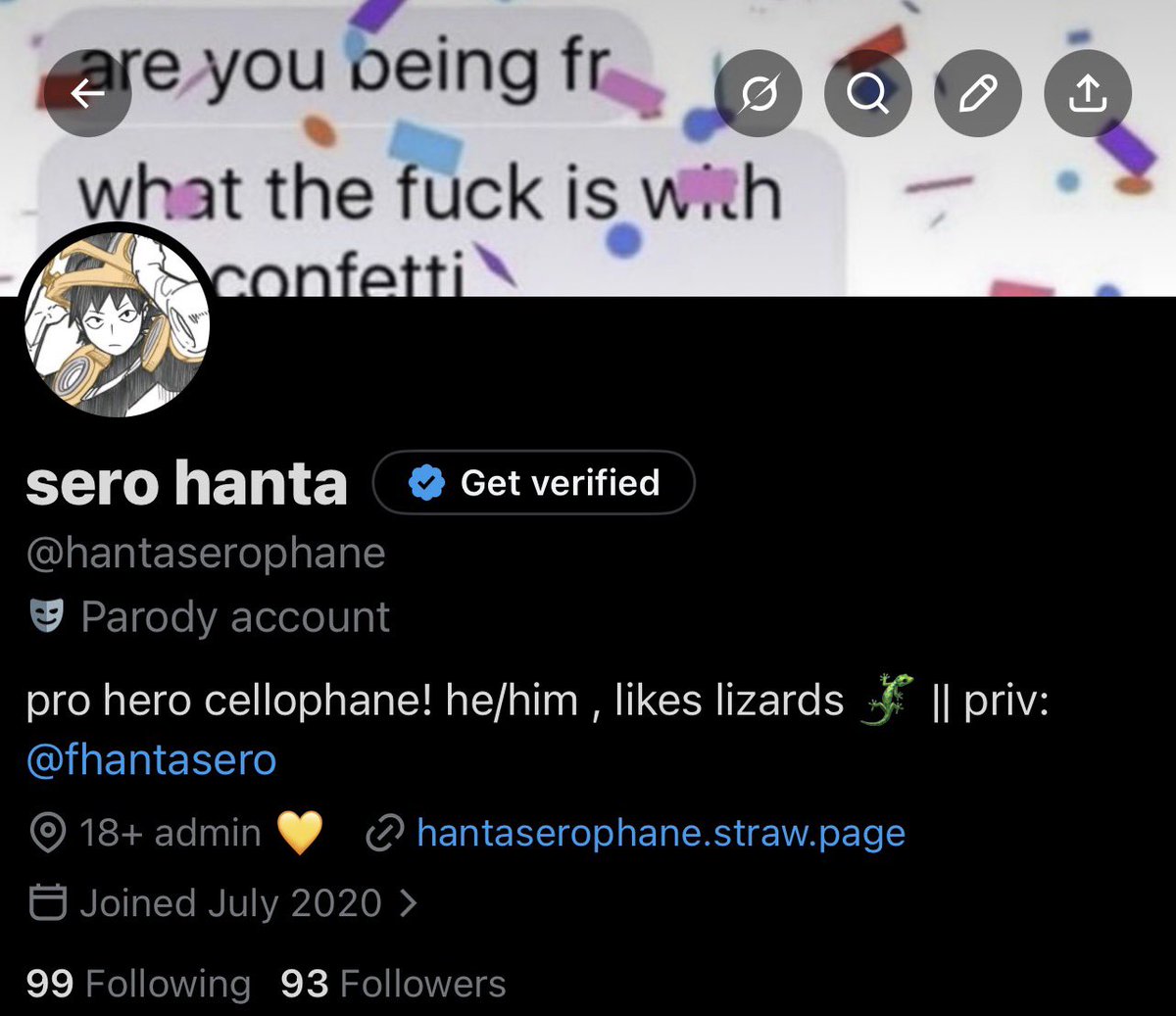 sero hanta tweet media