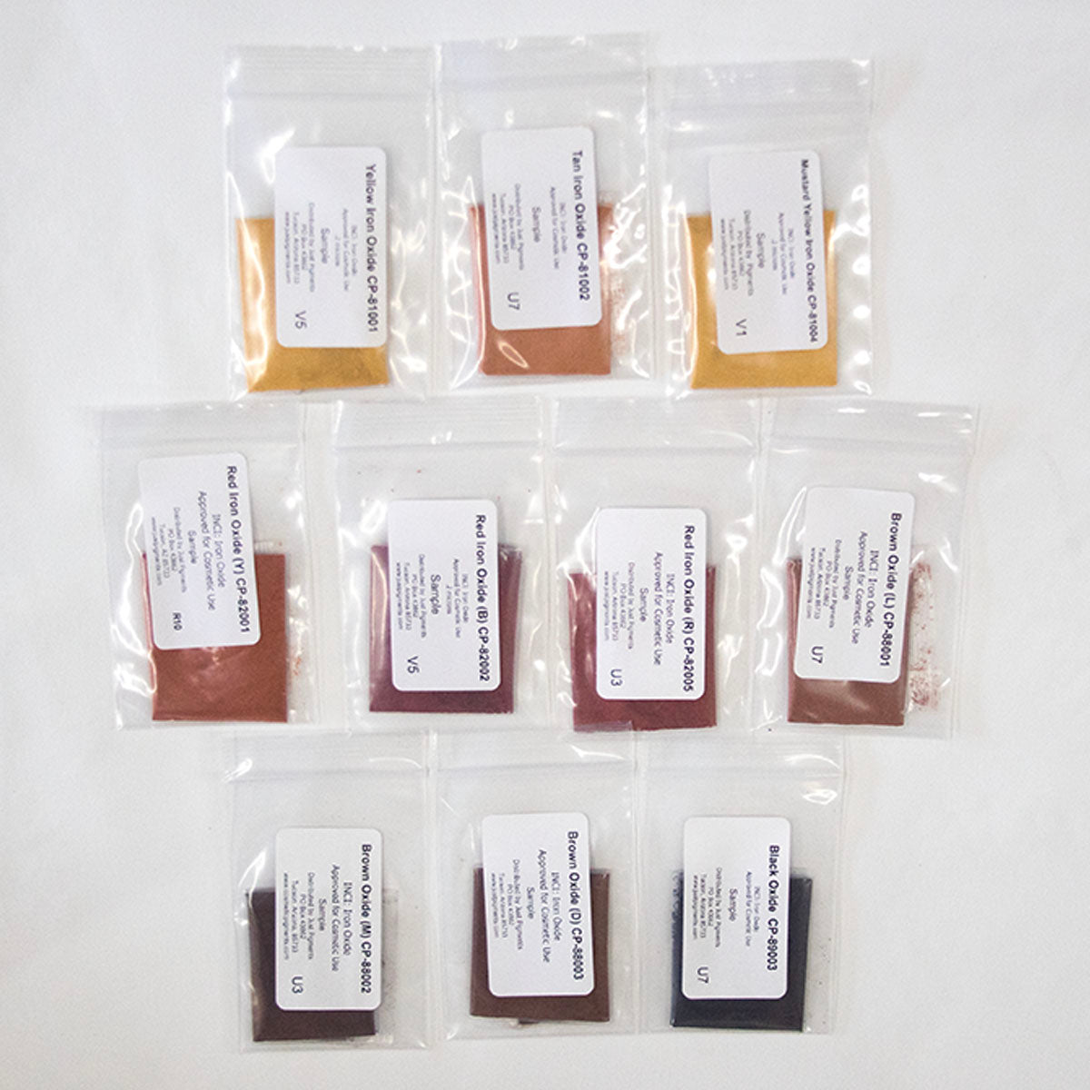 JustPigmentsAZ's tweet image. Our Iron Oxide Sample Pack features our most popular iron oxide colors! 

Link ▶️ justpigments.com/products/sampl…

#pigments #makers