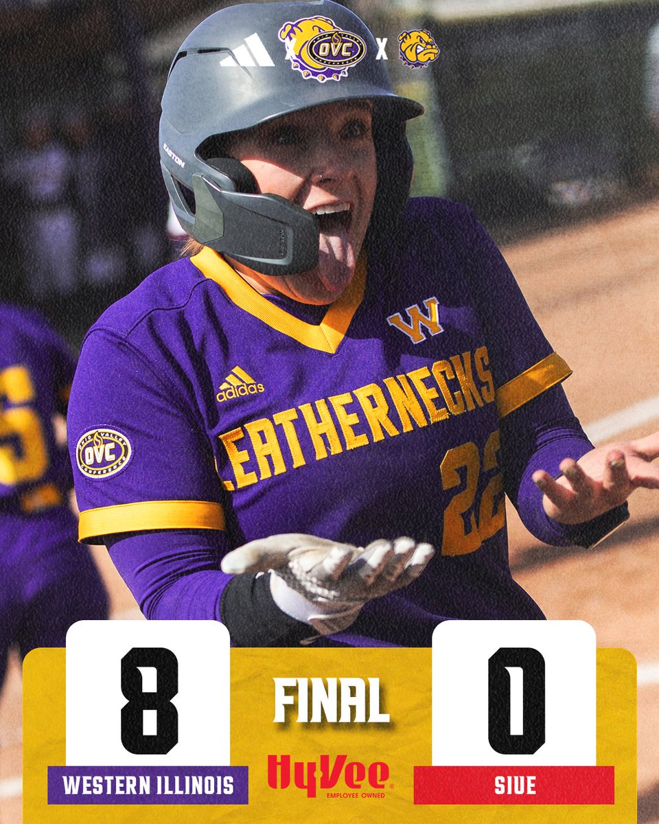 WIUSoftball's tweet photo. Leathernecks close the regular season with an 8–0 SHUTOUT 💪🥎

#GoNecks | #OneGoal https://t.co/IhrpP2nPkz