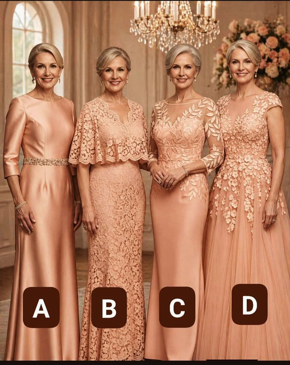 cutiieepie6's tweet image. Which dress is the most beautiful for grandma to attend her brother's wedding? 🩷💃✨💫
#fashion #wedding #lifestyle #newfashion
Which dress is the most beautiful for grandma to attend her brother's wedding? 🩷💃✨💫
