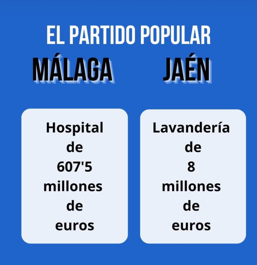 <a href="/DiarioJAENes/">Diario JAÉN</a> Está hablando de Málaga y de Sevilla… de Jaén seguro que no