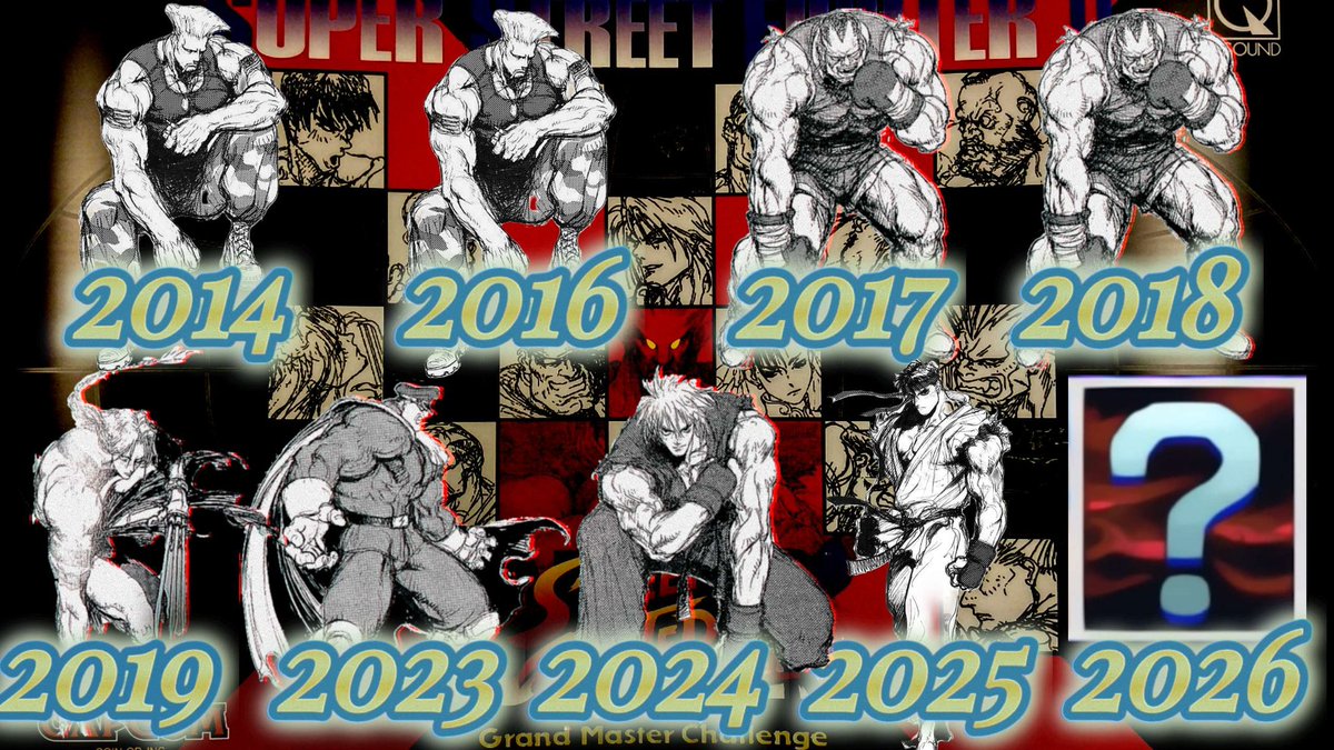 XXX19940223's tweet photo. GWスト2の祭典～四夜連続～『二夜目』

すべての闘いは過去のものとなる...

知識で勝つ、攻略で勝つ、フィジカルで勝つ、そしてキャラ差で勝つ。
ゲームとはいえ勝負である以上、それらを行使するのは当たり前。
己で選んだキャラ、己で見て、己で考え、己で操縦し、己で遂行し、責任は己、そのアイデンティティ集合体が一同に介する自尊心のキャラPRIDEを懸けた

"STRONG CHARACTER X WORLD GRAND PRIX 2026"

東京 富士見台WAIWAIフルハウス
超満員札止め!最強キャラ戦歴代史上最多エントリー１８８クレジット記録！

そして史上最高の一回戦の連続か

本日、12:30～開戦～

@f_waiwai より 完全生中継https://t.co/PJ3hVagxNR
当日エントリー11:00まで現地にてあり

今日、無限の視線が東京練馬区に注がれる。

#最強キャラ
#スト2 #スパ2X #SSF2X #SSF2T  #SUPERSTREETFIGHTER2X 
#SSUPERSTREETFIGHTERIITARBO